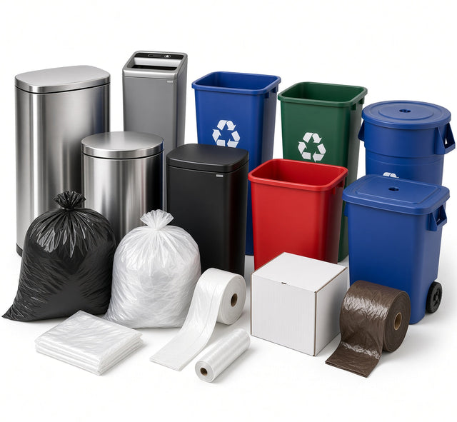 Trash Liners & Waste Receptacles