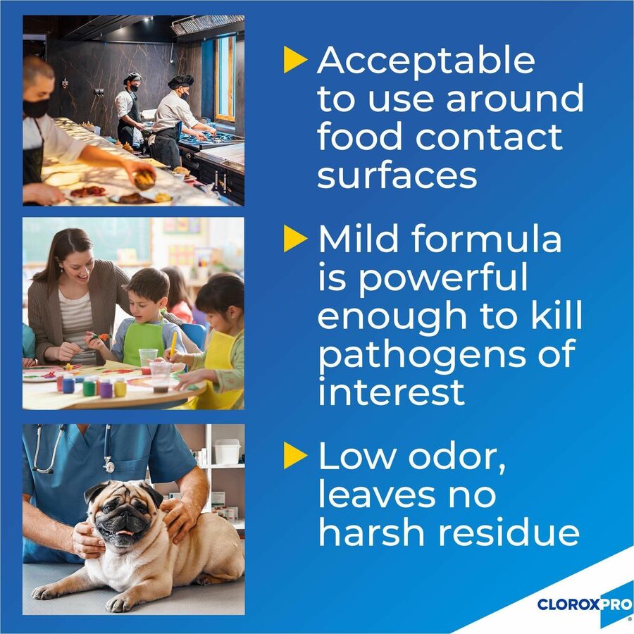 CloroxPro™ Anywhere Daily Disinfectant and Sanitizer