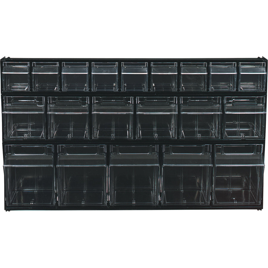 Deflecto Tilt Bin Interlocking Multi-Bin Storage Organizer