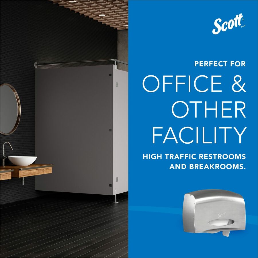 Scott Pro Coreless Jumbo Roll Toilet Paper Dispenser