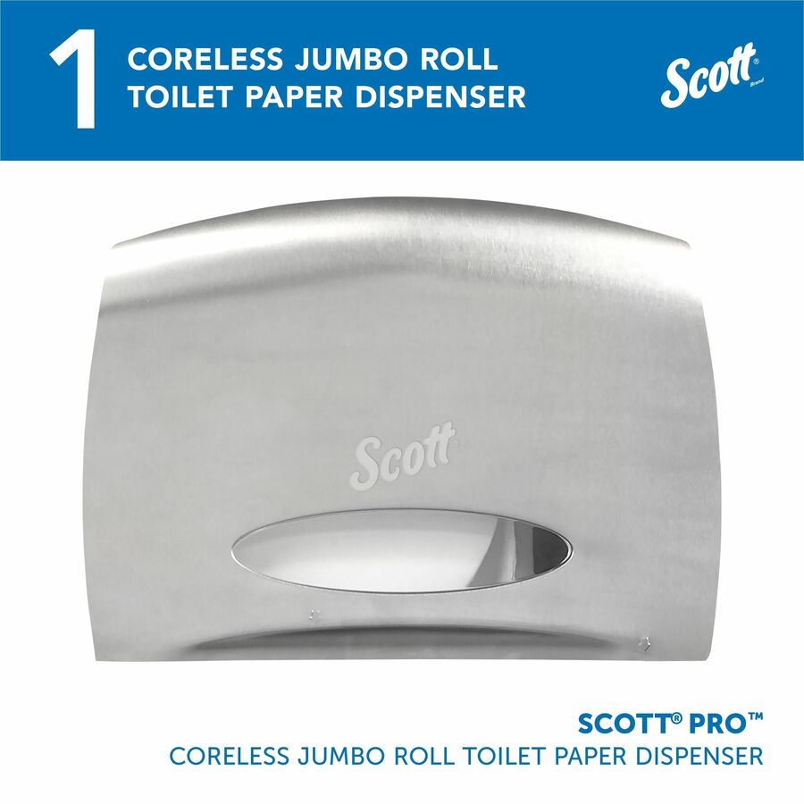 Scott Pro Coreless Jumbo Roll Toilet Paper Dispenser