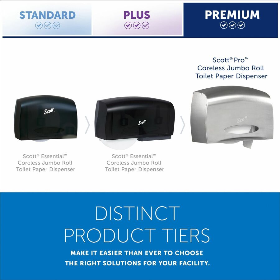 Scott Pro Coreless Jumbo Roll Toilet Paper Dispenser