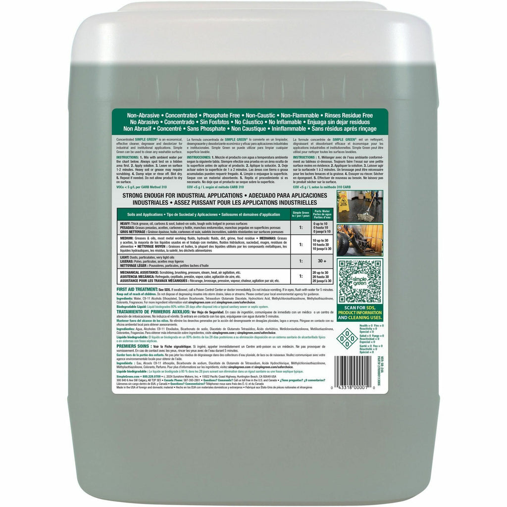 Simple Green Industrial Cleaner/Degreaser