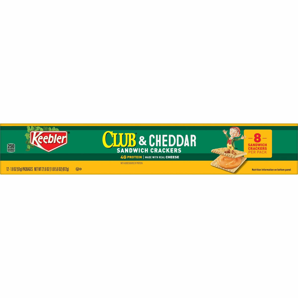 Keebler Club & Cheddar Sandwich Crackers