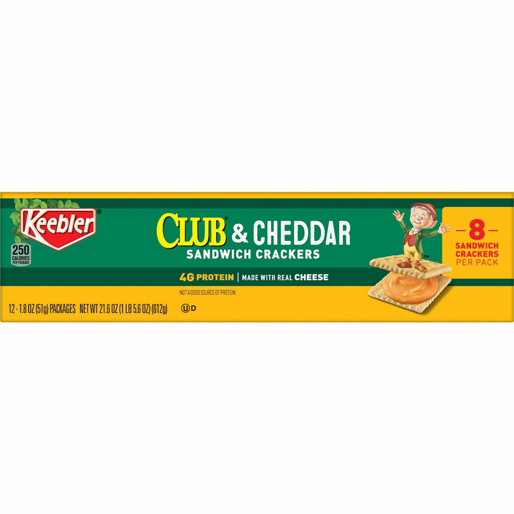 Keebler Club & Cheddar Sandwich Crackers