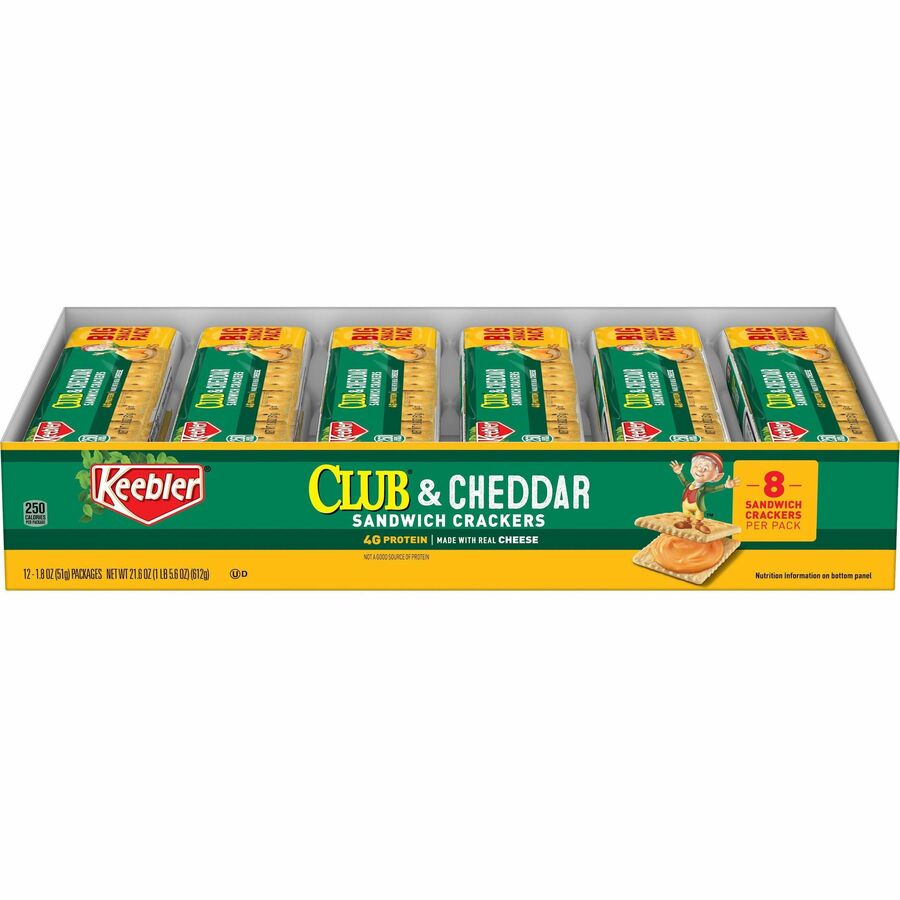 Keebler Club & Cheddar Sandwich Crackers