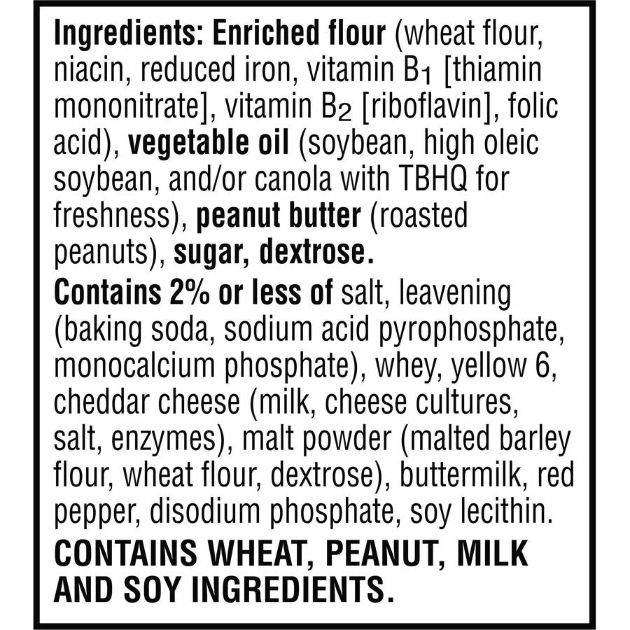 Keebler Cheese & Peanut Butter Sandwich Crackers