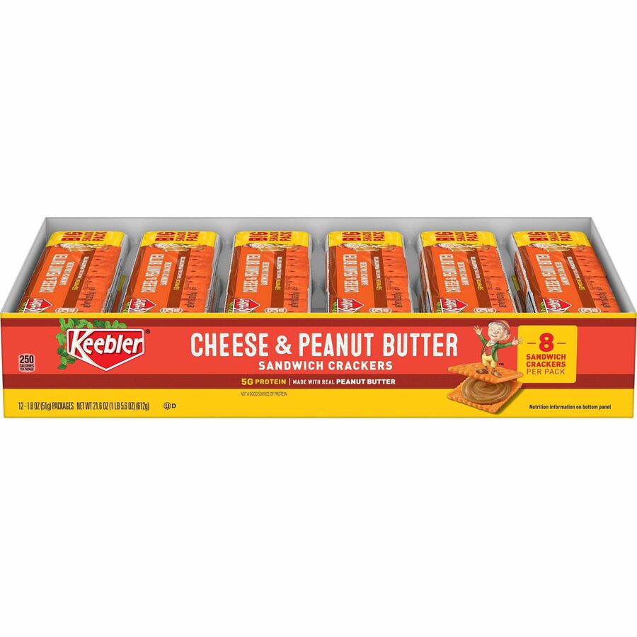 Keebler Cheese & Peanut Butter Sandwich Crackers