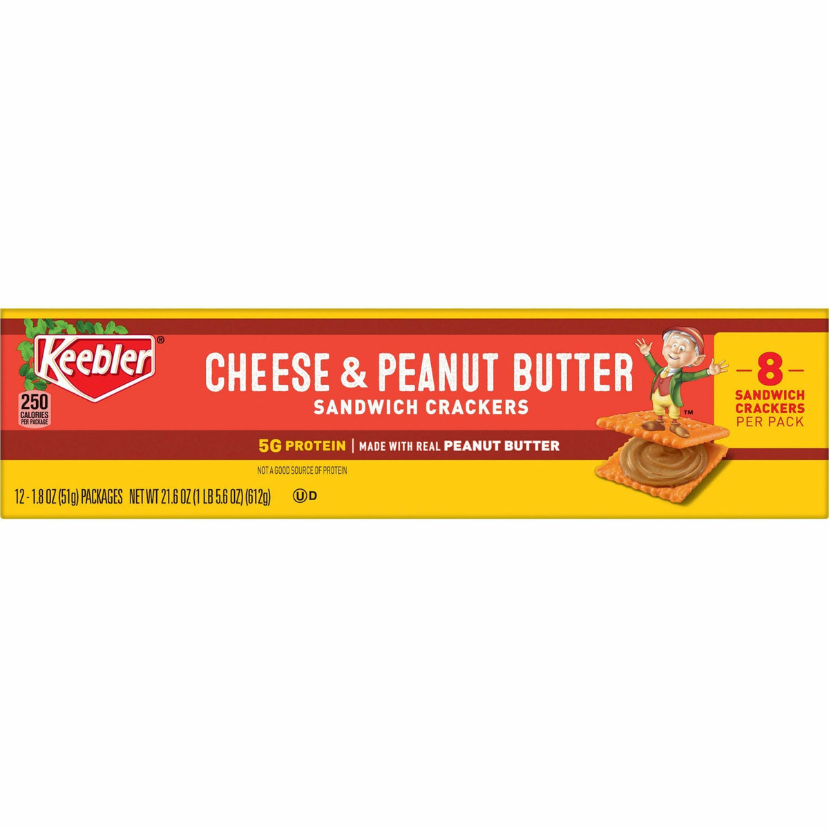 Keebler Cheese & Peanut Butter Sandwich Crackers