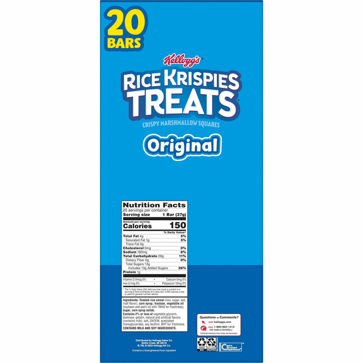 Rice Krispies Treats Original Squares