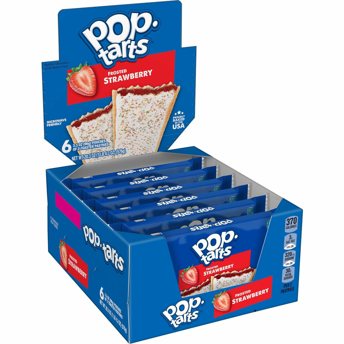 Pop Tarts Frosted Strawberry Toaster Pastries