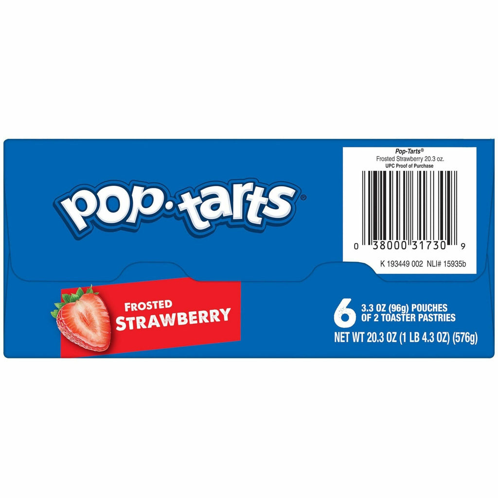 Pop Tarts Frosted Strawberry Toaster Pastries