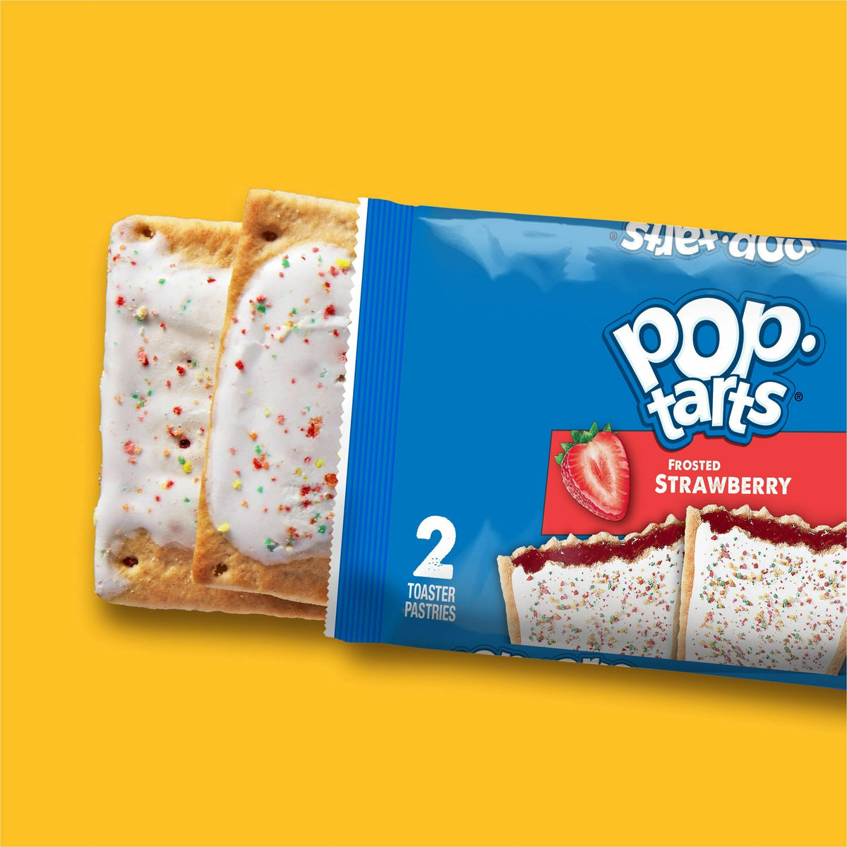 Pop Tarts Frosted Strawberry Toaster Pastries