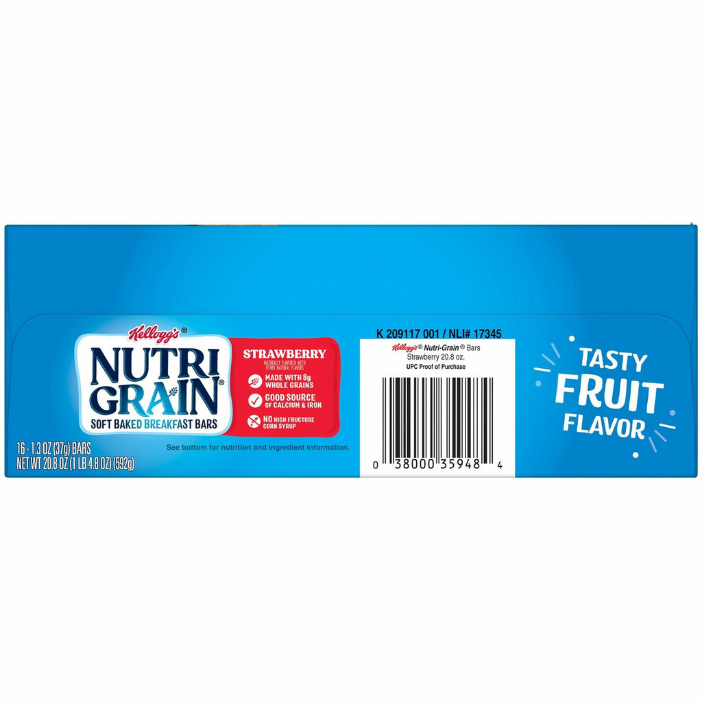 Kellogg's Keebler Nutri-Grain Fruity Cereal Bars