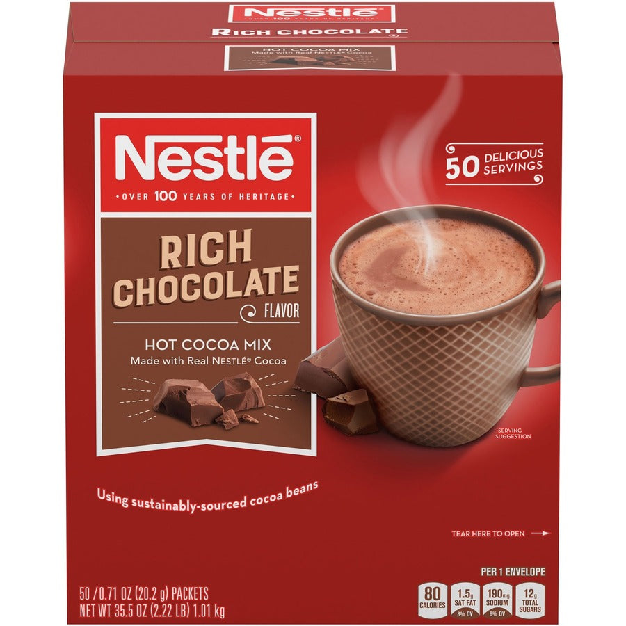 Nestle® Rich Chocolate Single-Serve Hot Cocoa Packets