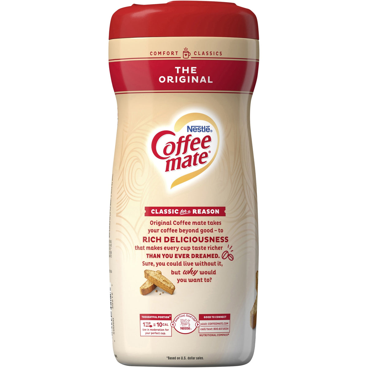 Coffee mate Original Powdered Creamer Canister - Gluten-Free