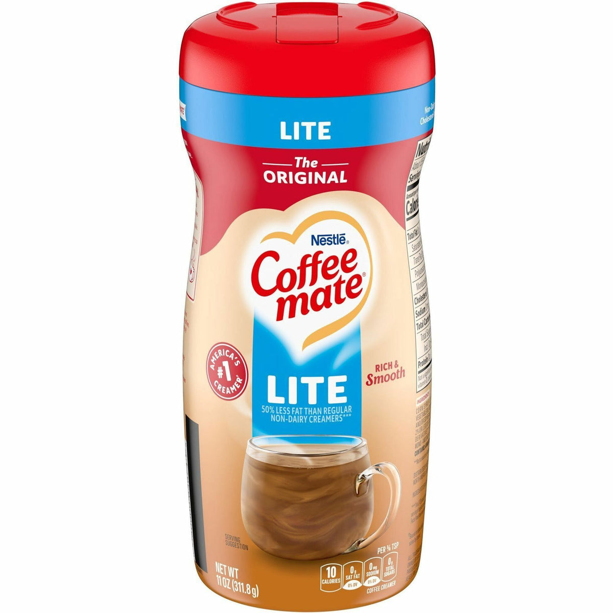 Coffee mate Original Lite Powdered Coffee Creamer Canister