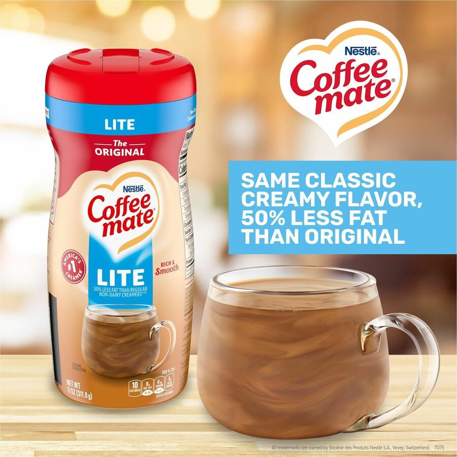 Coffee mate Original Lite Powdered Coffee Creamer Canister