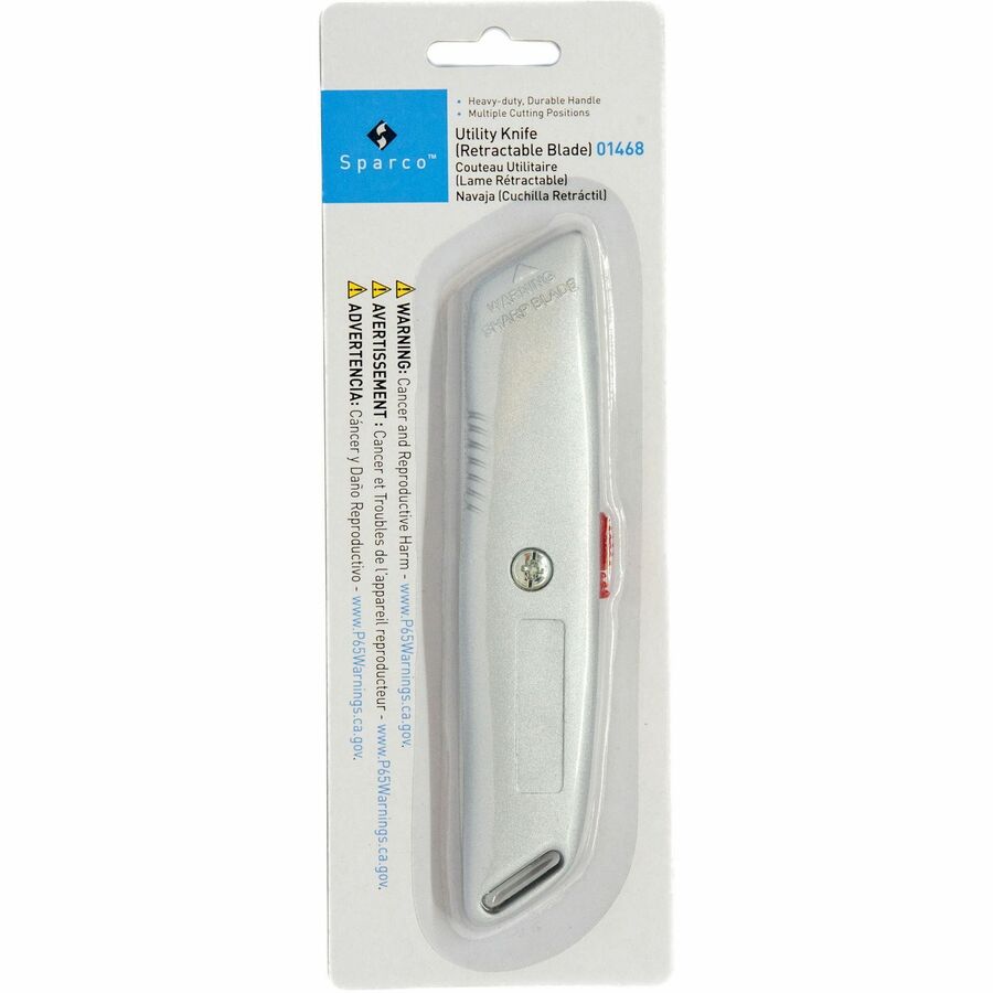 Sparco 3-position Retractable Blade Utility Knife