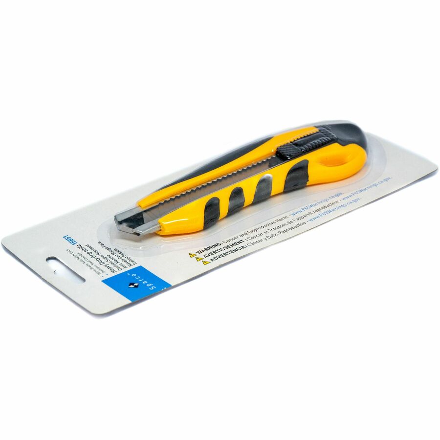 Sparco PVC Anti-Slip Rubber Grip Utility Knife