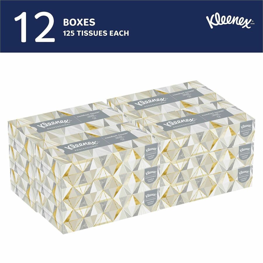 Kleenex Professional Facial Tissue for Business - Flat Box