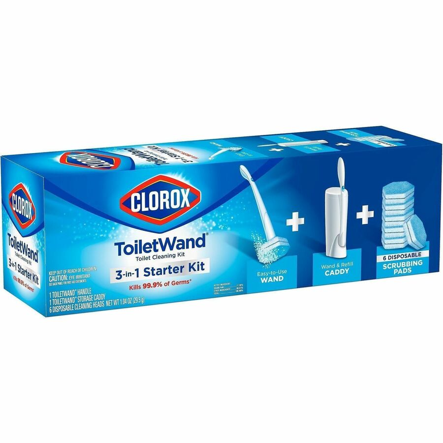 Clorox ToiletWand Disposable Toilet Cleaning Starter Kit