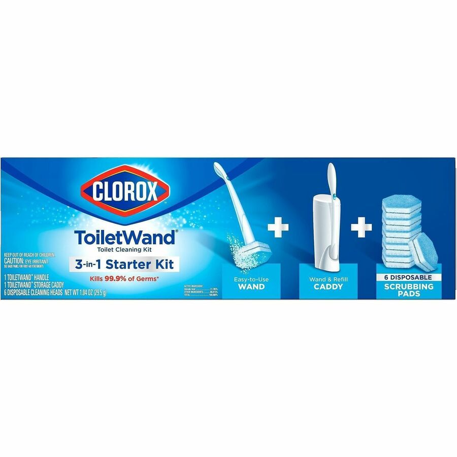Clorox ToiletWand Disposable Toilet Cleaning Starter Kit