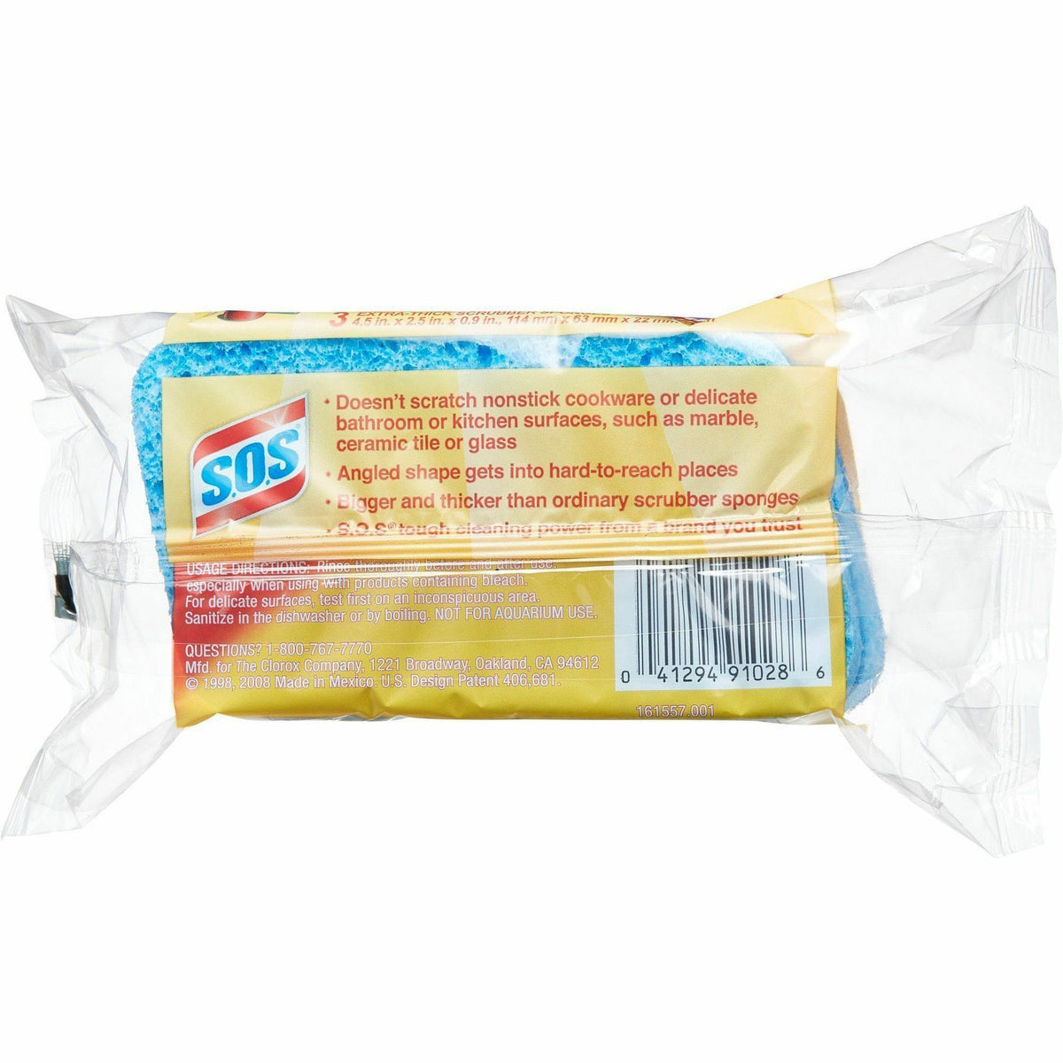 S.O.S All Surface Scrubber Sponges