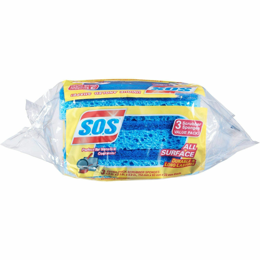 S.O.S All Surface Scrubber Sponges