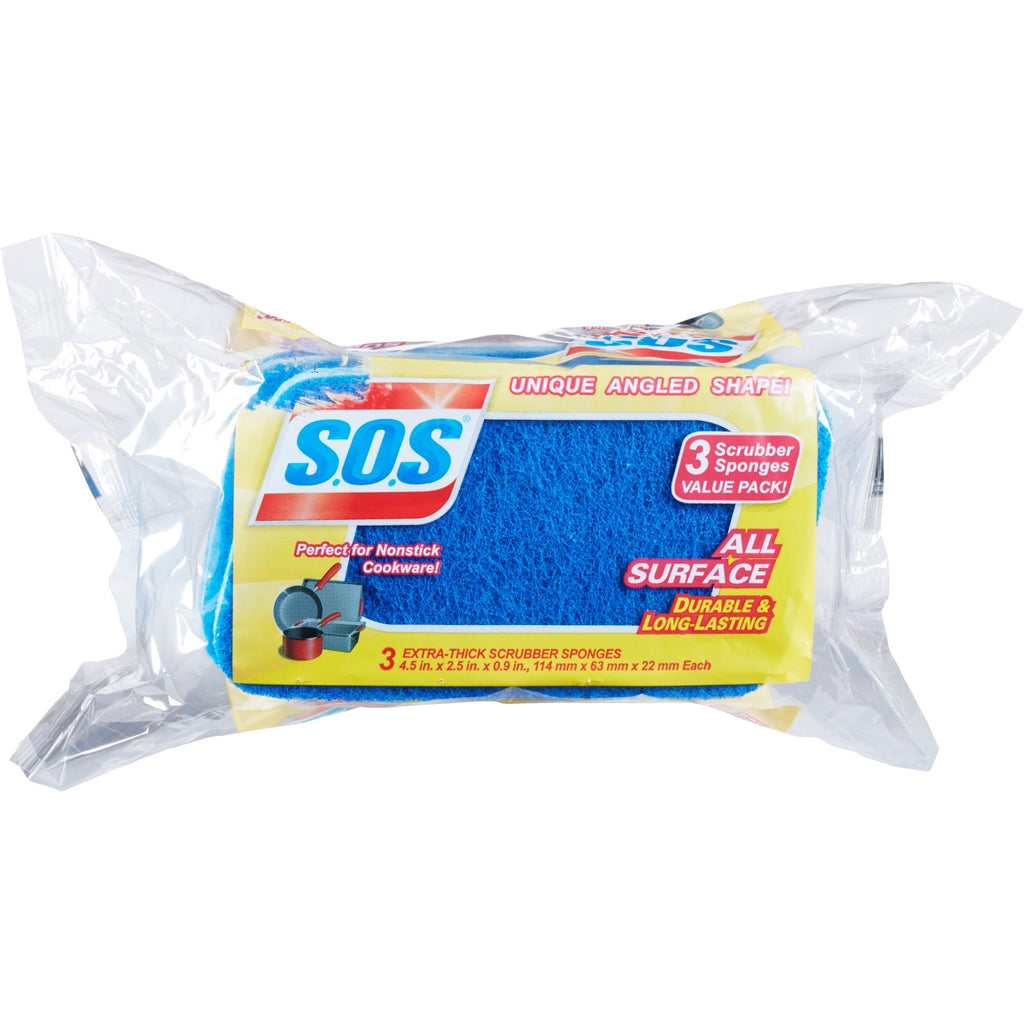 S.O.S All Surface Scrubber Sponges