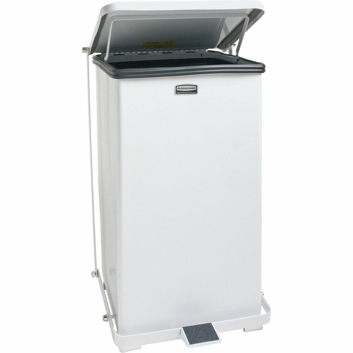Rubbermaid Commercial Defenders Steel Step Cans