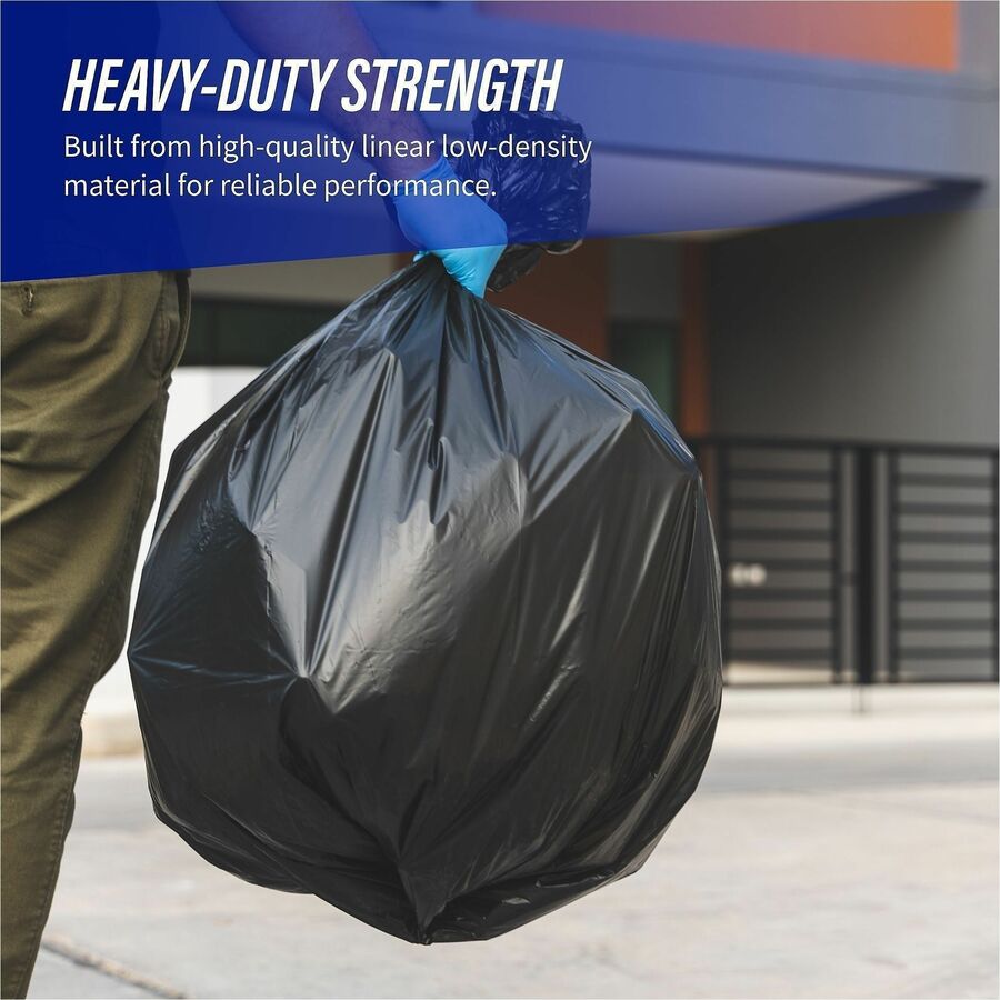 Genuine Joe Heavy-Duty Trash Can Liners