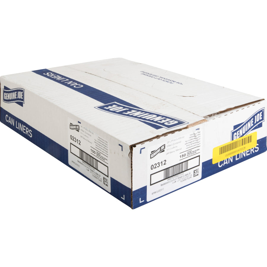 Genuine Joe Heavy-Duty Tall Kitchen Trash Bags