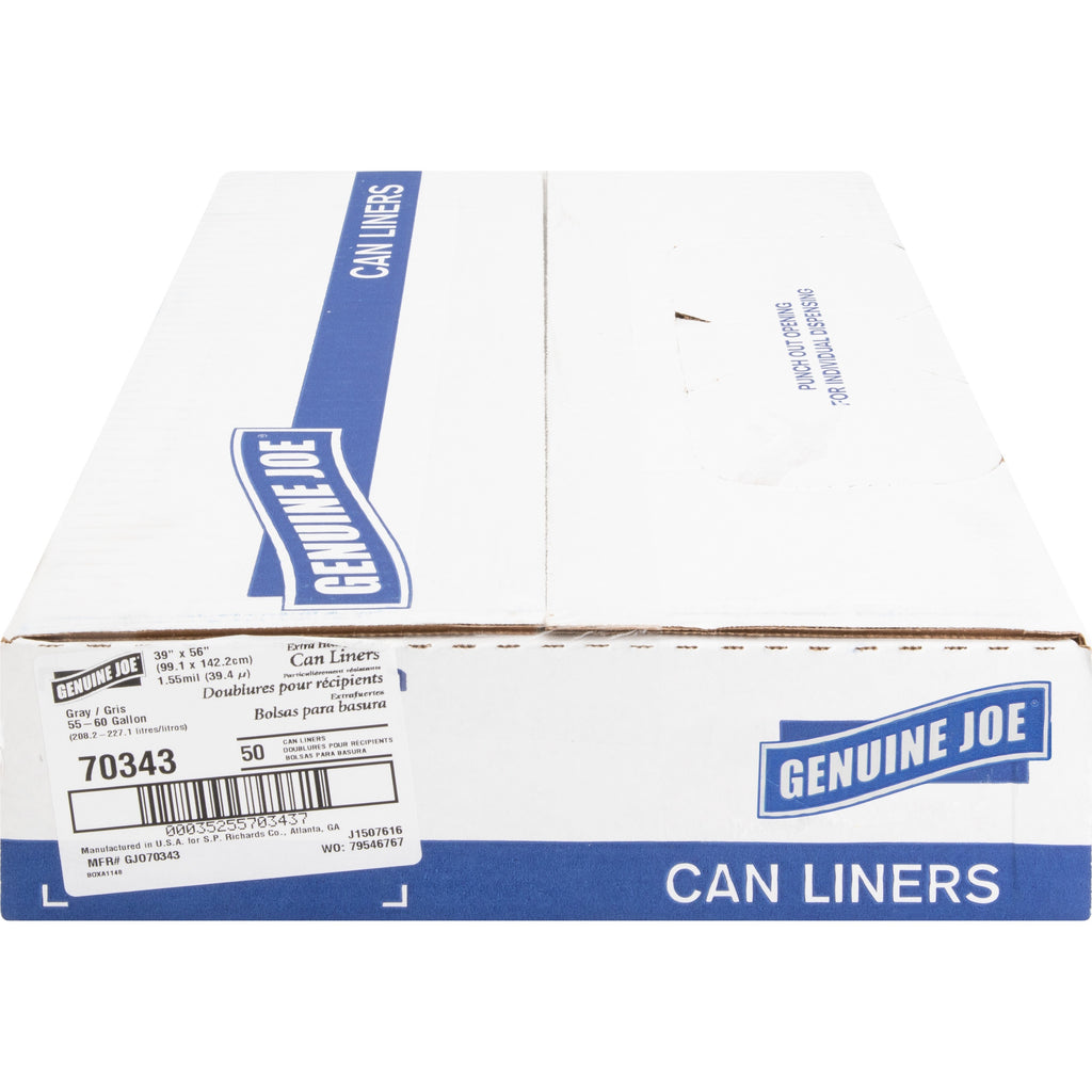 Genuine Joe Maximum Strength Trash Can Liner