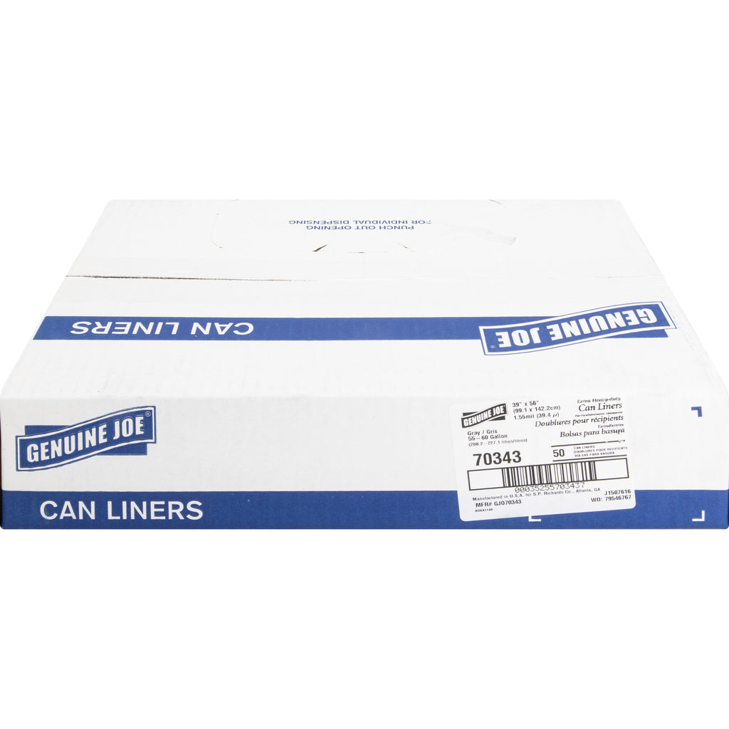 Genuine Joe Maximum Strength Trash Can Liner