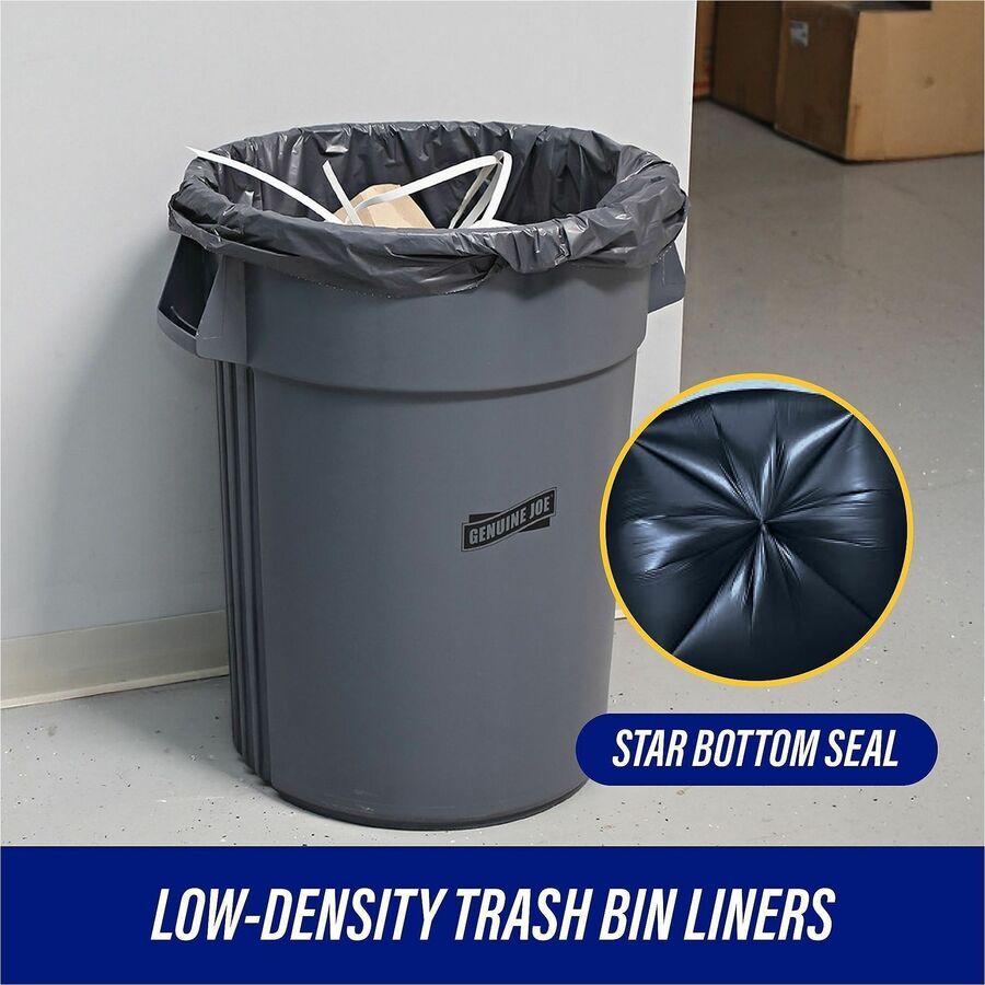 Genuine Joe Maximum Strength Trash Can Liner