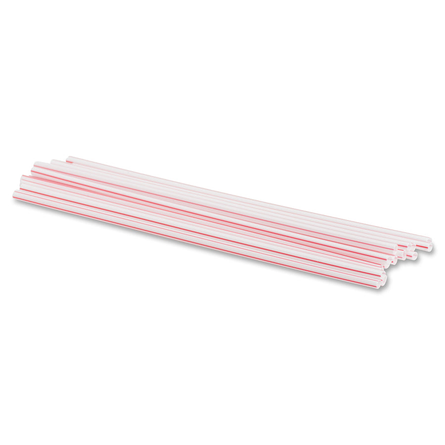 Genuine Joe 5-1/2" Plastic Stir Stick/Straws
