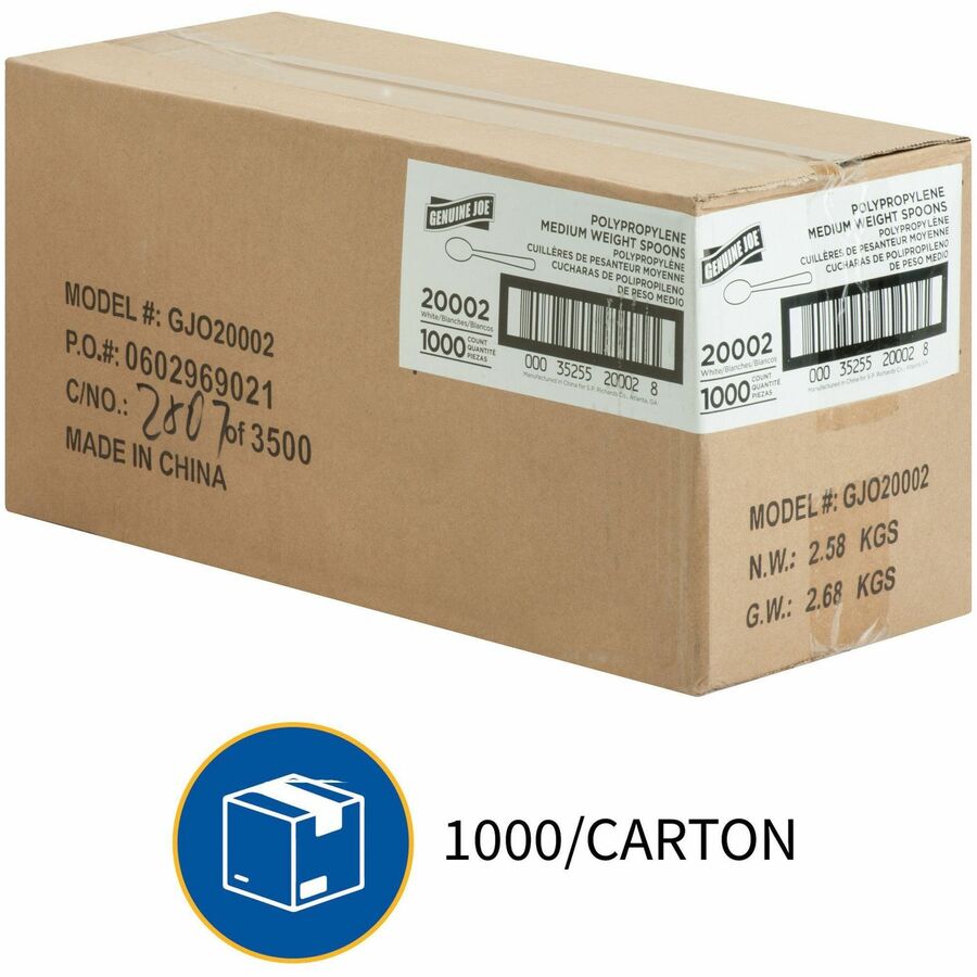 Genuine Joe Medium-weight Spoons