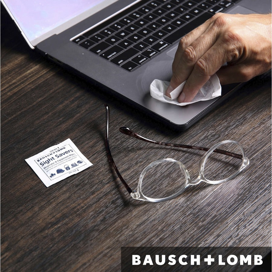 Bausch + Lomb Sight Savers XL Equipment Wipes