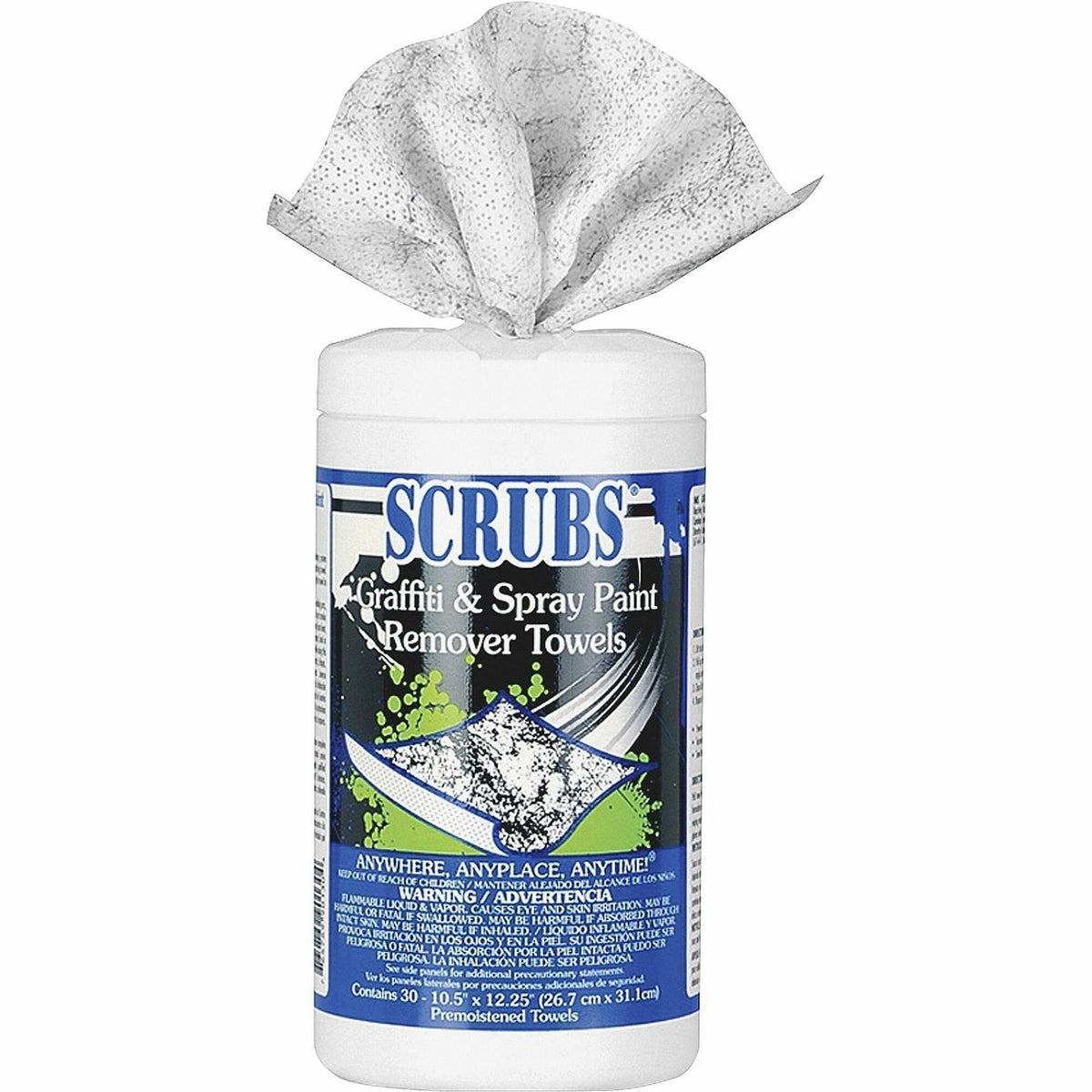 SCRUBS Graffiti/Spray Paint Remover Towels