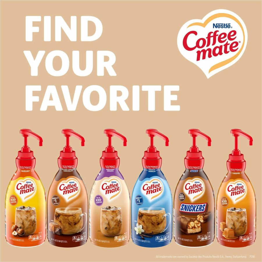 Coffee mate Sweetened Original Liquid Concentrate Coffee Creamer - Pump Bottle