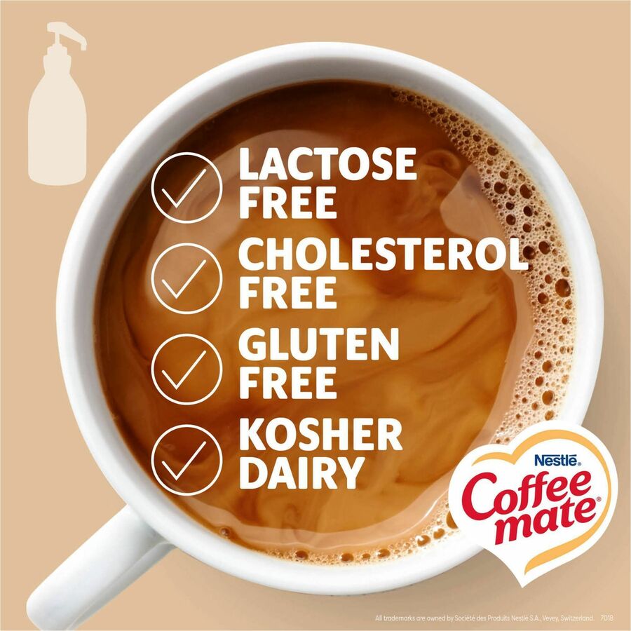Coffee mate Sweetened Original Liquid Concentrate Coffee Creamer - Pump Bottle