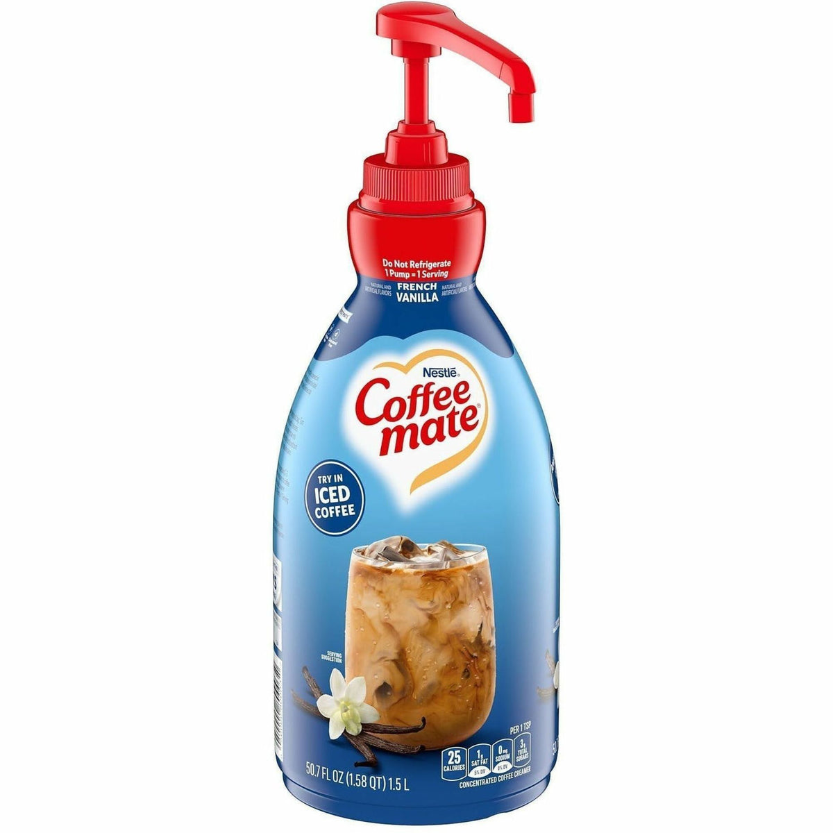 Coffee mate French Vanilla Liquid Concentrate Coffee Creamer - Pump Bottle