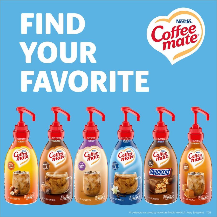 Coffee mate French Vanilla Liquid Concentrate Coffee Creamer - Pump Bottle