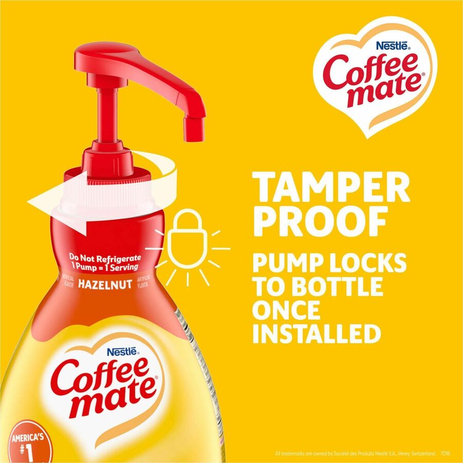 Coffee mate Hazelnut Liquid Concentrate Coffee Creamer - Pump Bottle