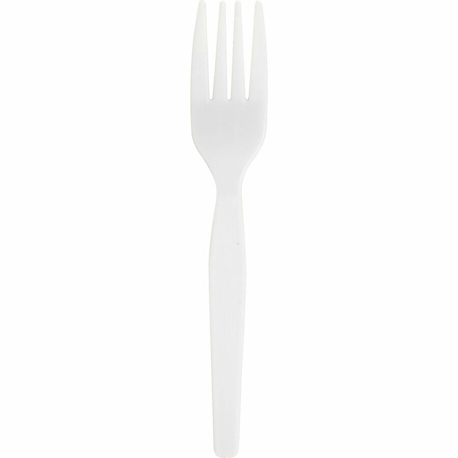 Genuine Joe Medium-Heavyweight Plastic Forks