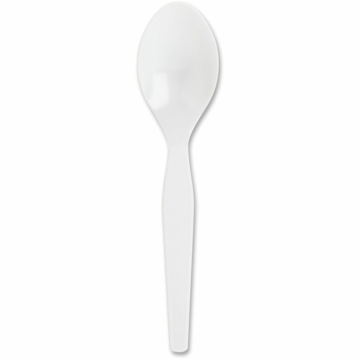 Genuine Joe Medium-Heavyweight Plastic Spoons