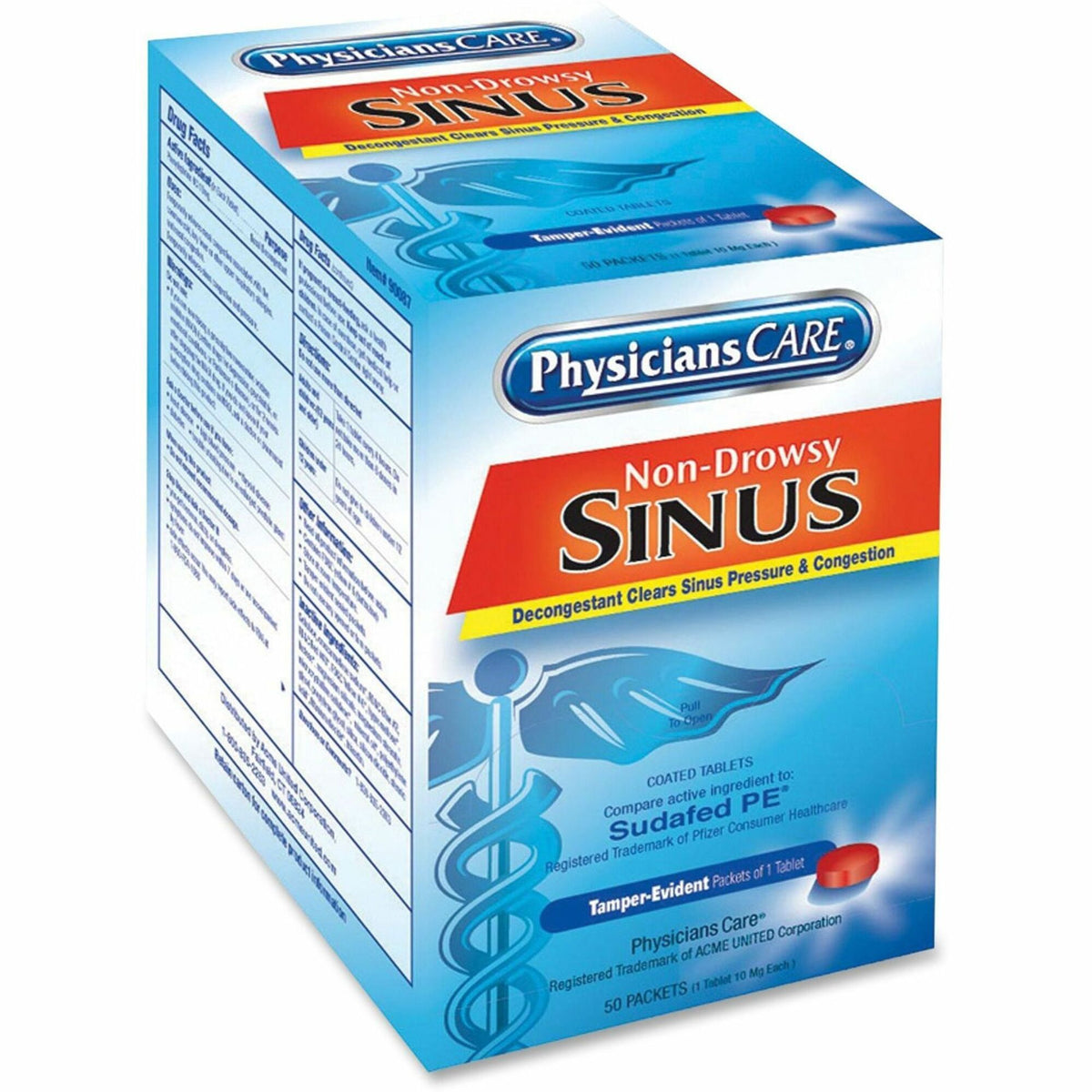 PhysiciansCare Sinus Medicine Packets