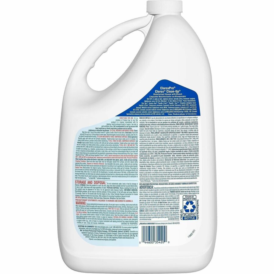 CloroxPro™ Clean-Up Disinfectant Cleaner with Bleach Refill