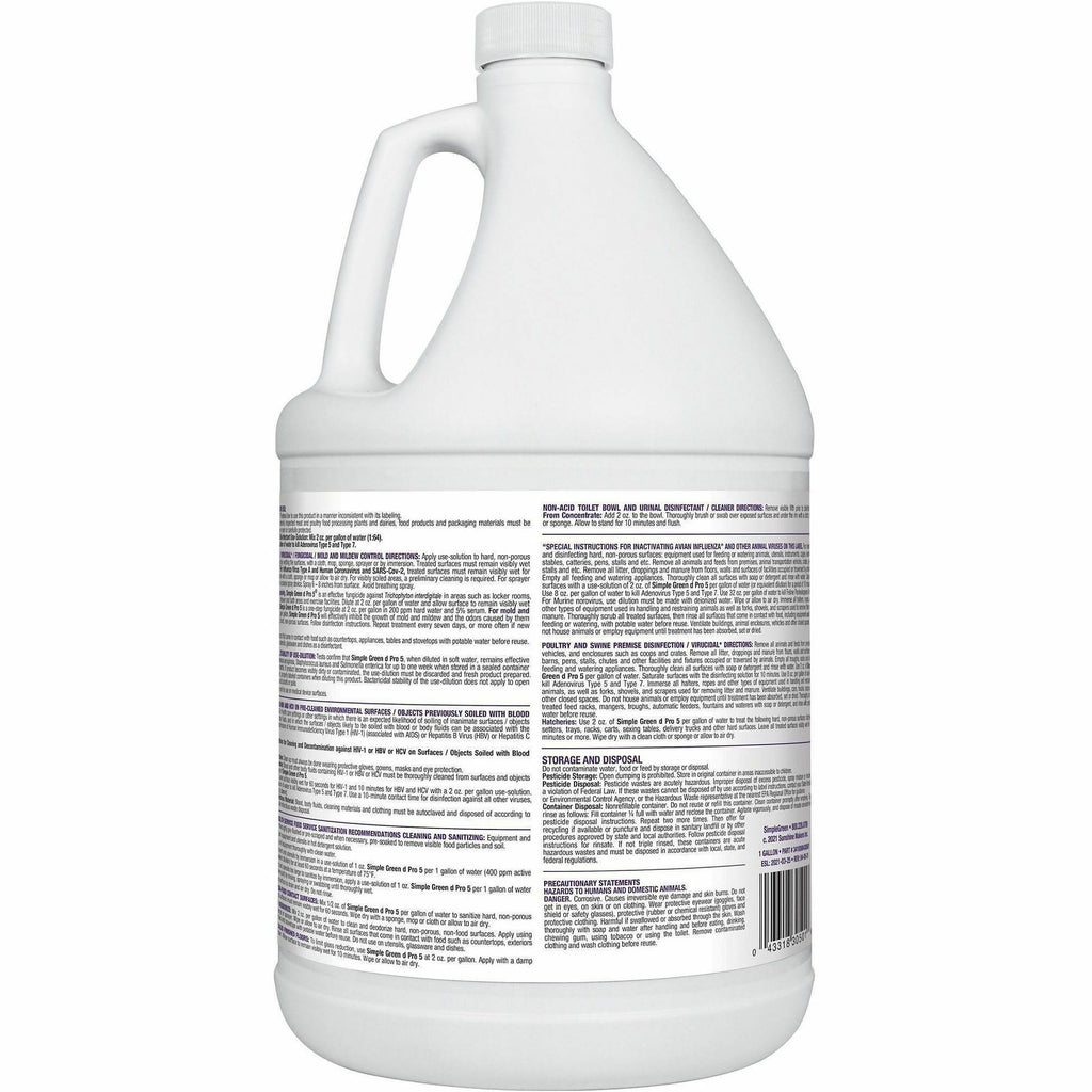 Simple Green D Pro 5 One-Step Disinfectant